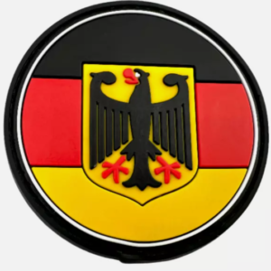 Germany round PVC flag